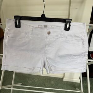 Old Navy White Women Shorts